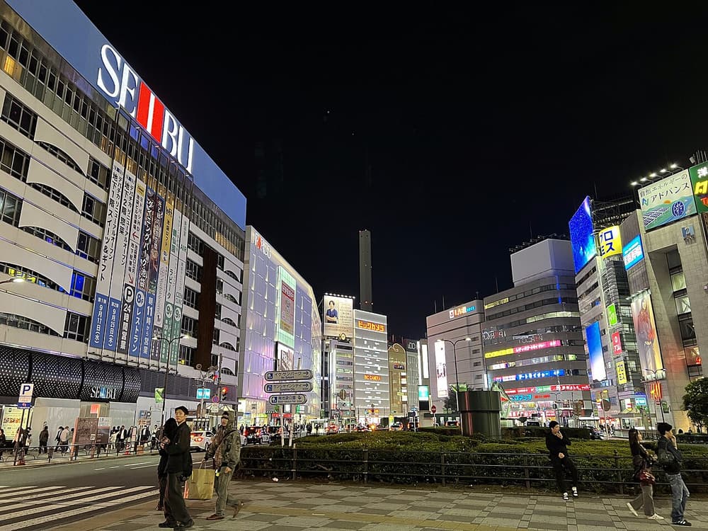 Ikebukuro Station east side 2025-10-29