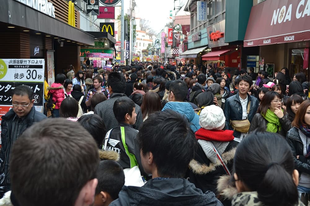Takeshita Street in Harajuku